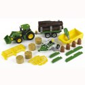 Traktor John Deere do skręcania mega zestaw Klein
