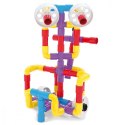 Zestaw konstrukcyjny Tubation z kołami Quercetti