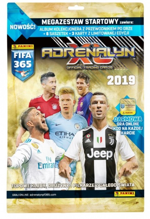 Album + Karty FIFA 365 2019 Mega zestaw startowy Panini Kolekcja