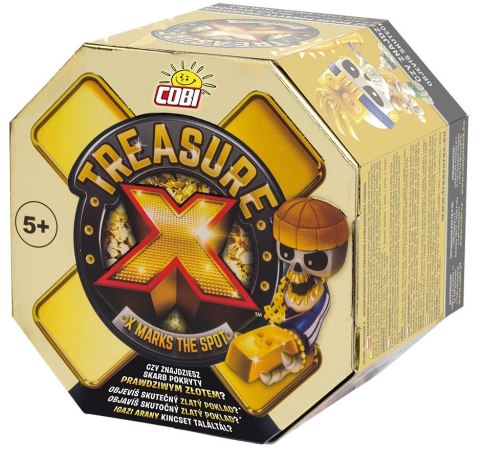 Figurki Treasure X Display 18 sztuk Cobi