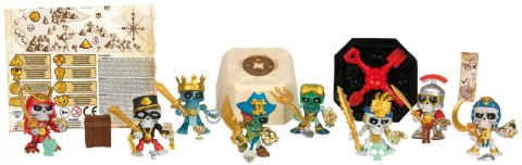 Figurki Treasure X Display 18 sztuk Cobi