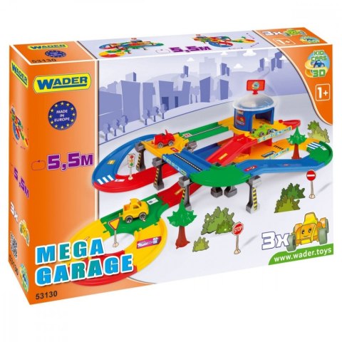 Garaż z trasą 5.5m Kid Cars 3D Wader