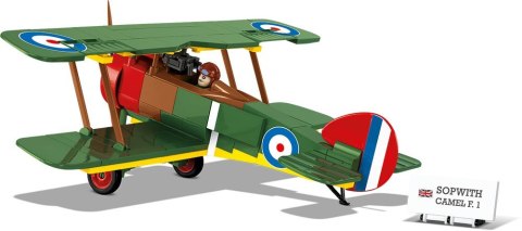Klocki Armia Historical Colleciton 170 elementów Sopwith F. 1 Camel - brytyjski samolot myśliwski Cobi Klocki