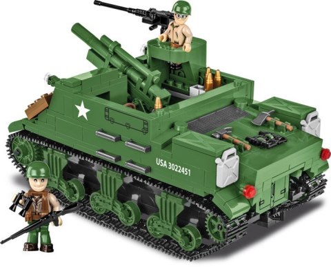 Klocki Armia Historical Collection 500 elementów M7 Priest 105 mm HMC Cobi Klocki