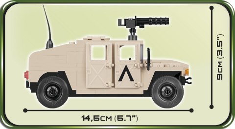 Klocki Mała Armia 210 elementów NATO Armored ALL- Terrain Vehicle Cobi Klocki