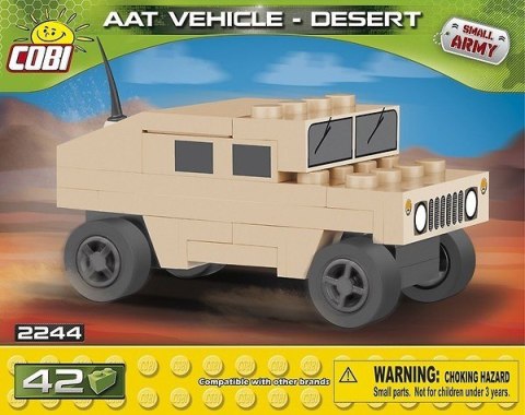 Klocki Mała Armia 42 elementy NATO AAT Vehicle Desert Nano Cobi Klocki