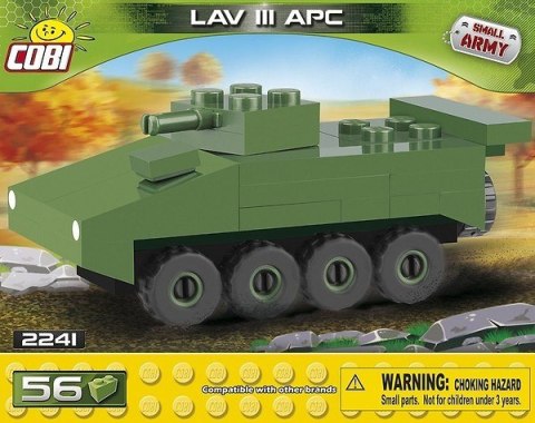 Klocki Mała Armia 56 elementów LAV III APC Nano Cobi Klocki