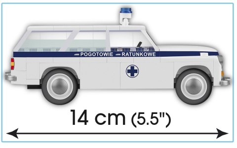 Klocki Youngtimer Collection 116 elementów Warszawa 223 K Sanitarka Cobi Klocki