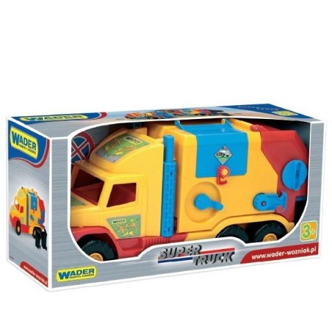 Krótka Śmieciarka 58.5 cm Super Truck pudełko Wader