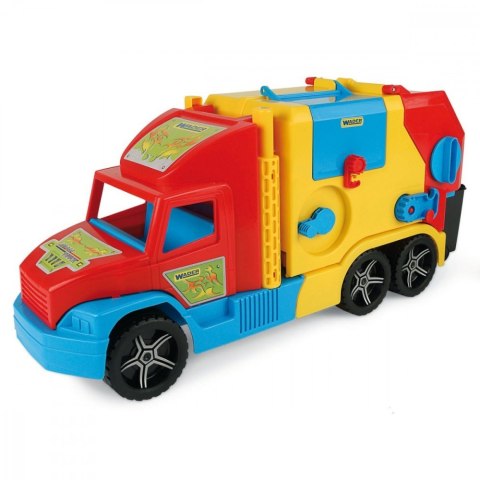 Krótka Śmieciarka 58.5 cm Super Truck pudełko Wader