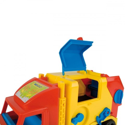 Krótka Śmieciarka 58.5 cm Super Truck pudełko Wader