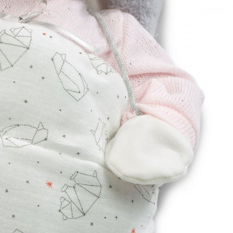 Lalka Bobas Beba w beciku 44 cm Llorens
