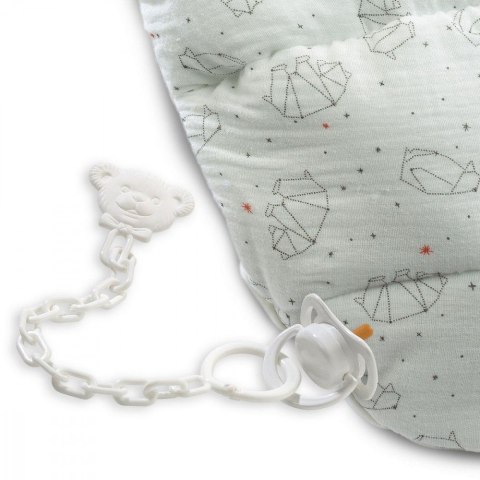 Lalka Bobas Bebo w beciku 44 cm Llorens