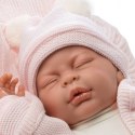 Lalka Bobas Mimi na różowym kocyku 42 cm Llorens