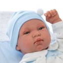 Lalka Bobas Tino na kocyku 43 cm Llorens