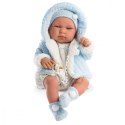 Lalka Bobas Tino w niebieskim komplecie 43 cm Llorens