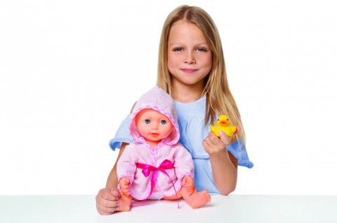 Lalka Natalia Bobas do kąpieli w szlafroku Artyk