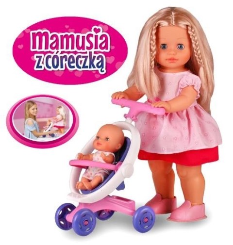 Lalka Natalia Mamusia z córeczką 41 cm Artyk
