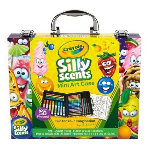 Mała walizka z pachnącymi akcesoriami Silly scents Crayola