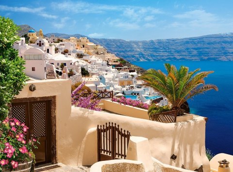 Puzzle 2000 elementów - Santorini, Grecja Castor