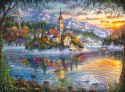 Puzzle 3000 elementów - Fall Splendor Castor