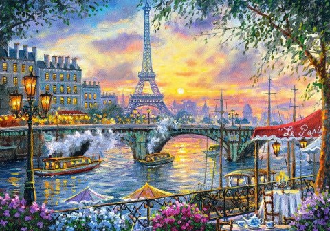 Puzzle 500 elementów - Czas na herbatę w Paryżu Castor