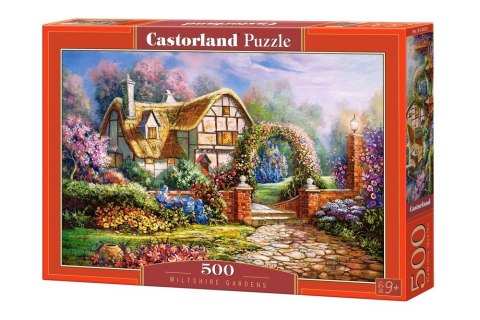 Puzzle 500 elementów - Ogrody Wiltshire Castor