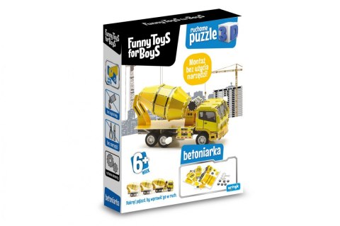 Puzzle Ruchome puzzle 3D - Betoniarka Artyk