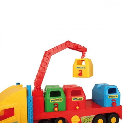 Śmieciarka 78 cm Super Truck pudełko Wader