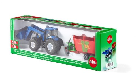 Traktor New Holland z ładowarką czołową Siku