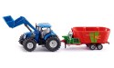 Traktor New Holland z ładowarką czołową Siku