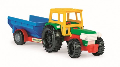 Traktor z wywrotką 38 cm w folii Wader