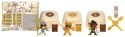 Zestaw figurek Treasure X 3pak Skrzynia Cobi
