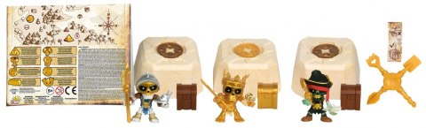 Zestaw figurek Treasure X 3pak Skrzynia Cobi