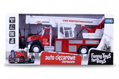 Auto Straż pożarna na radio Artyk