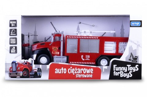 Auto Straż pożarna na radio Artyk