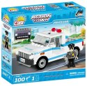 Klocki Action Town 100 elementów - Radiowóz Cobi Klocki
