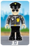 Klocki Action Town 100 elementów - Radiowóz Cobi Klocki