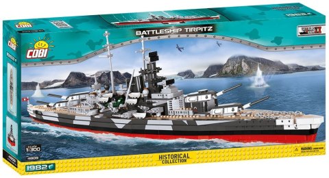 Klocki Battleship Tirpitz - niemiecki pancernik Cobi Klocki