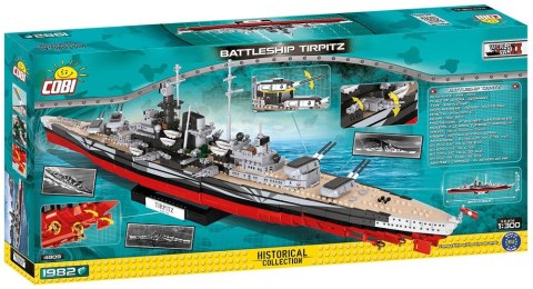 Klocki Battleship Tirpitz - niemiecki pancernik Cobi Klocki