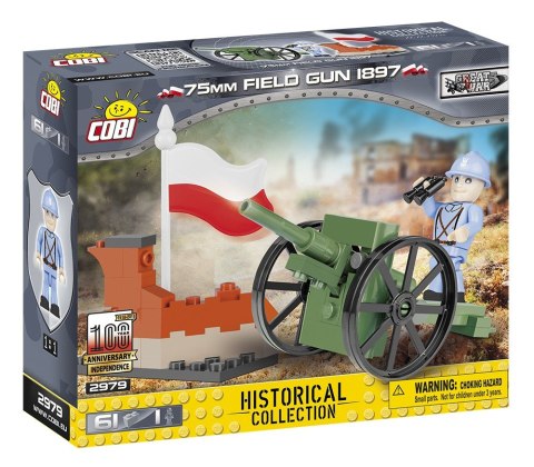 Klocki Mała Armia 75 mm Field Gun 1897 Cobi Klocki