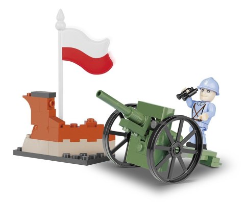 Klocki Mała Armia 75 mm Field Gun 1897 Cobi Klocki