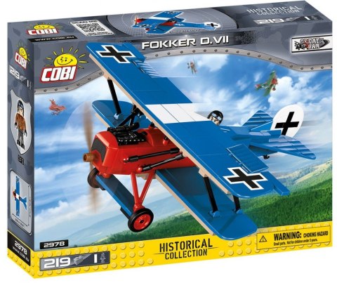 Klocki Mała Armia - Fokker D.VII Cobi Klocki