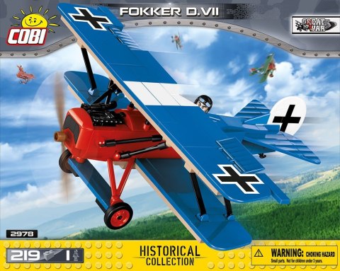 Klocki Mała Armia - Fokker D.VII Cobi Klocki
