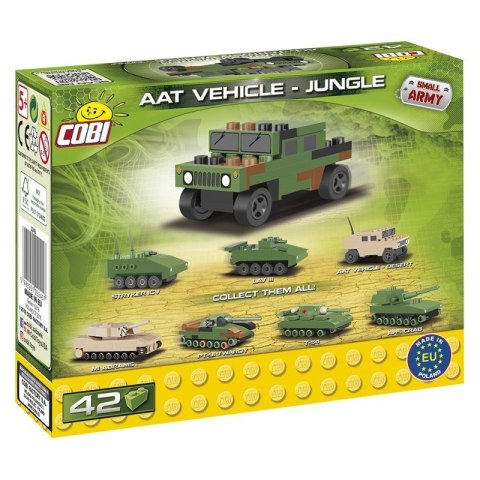 Klocki Mała Armia - NATO AAT Vehicle Jungle Nano Cobi Klocki