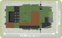Klocki Mała Armia - NATO Armored ALL Terrain Vehicle Cobi Klocki