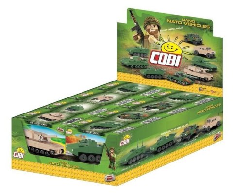 Klocki Mała Armia - Nano Tank 2240-2247 Display Cobi Klocki