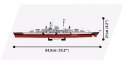 Klocki Small Army Battleship Bismarck edycja limitowana Cobi Klocki
