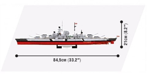 Klocki Small Army Battleship Bismarck edycja limitowana Cobi Klocki
