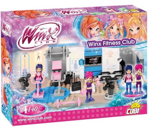 Klocki Winx 140 elementów - Klub Fitness Cobi Klocki